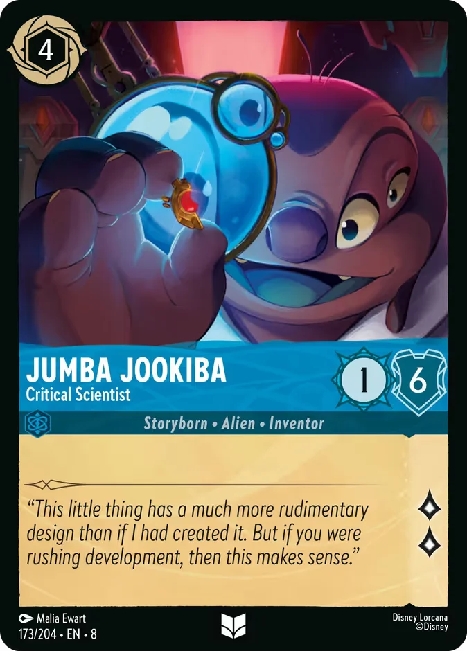 Jumba Jookiba - Critical Scientist 「8-173」「EN」