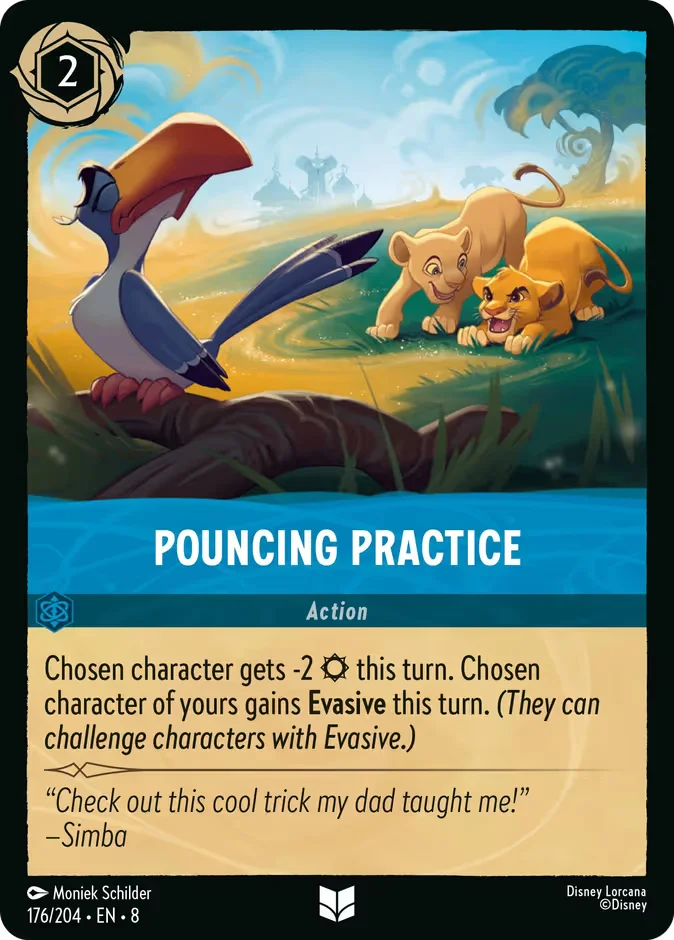 Pouncing Practice 「8-176」「EN」