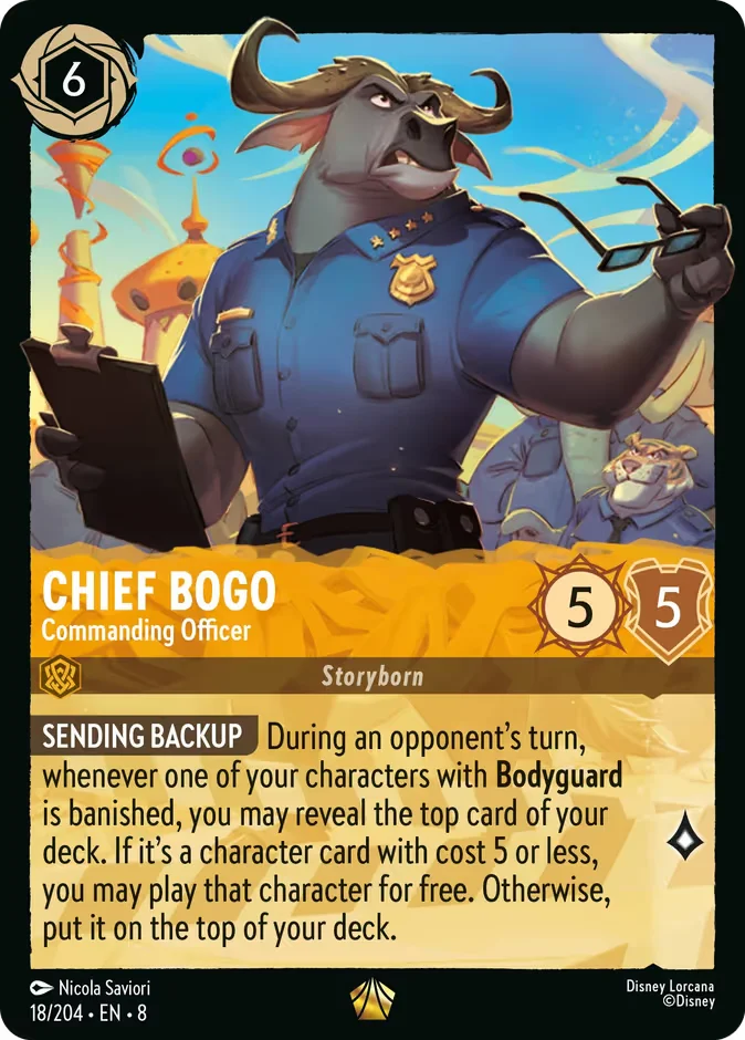 Chief Bogo - Commanding Officer 「8-18」「EN」
