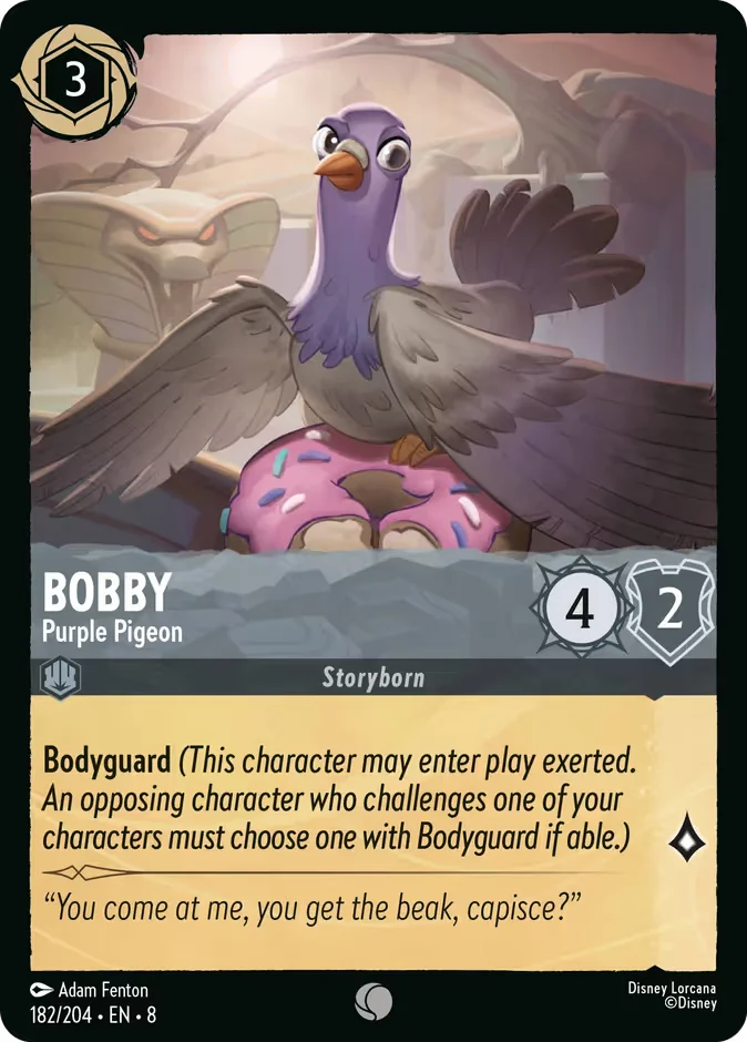 Bobby - Purple Pigeon 「8-182」「EN」