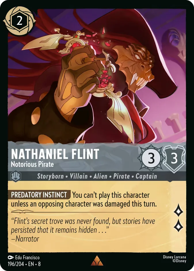 Nathaniel Flint - Notorious Pirate 「8-196」「EN」