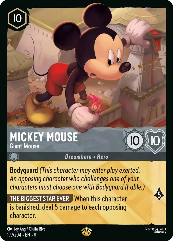 Mickey Mouse - Giant Mouse 「8-199」「EN」