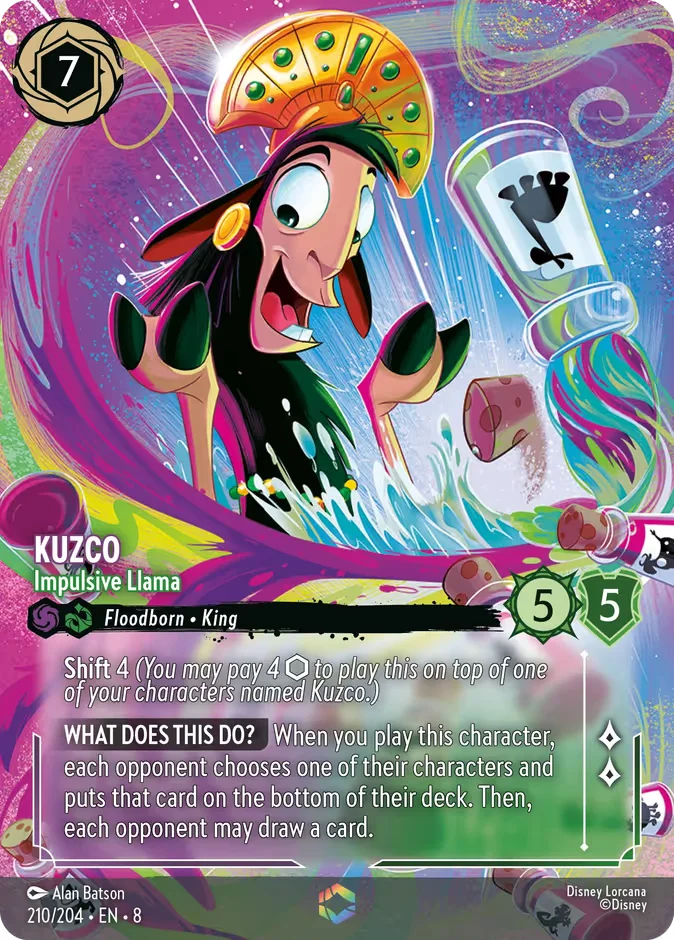 Kuzco - Impulsive Llama 「8-210」「EN」