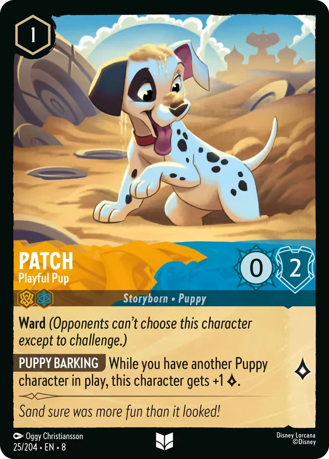 Patch - Playful Pup 「8-25」「EN」