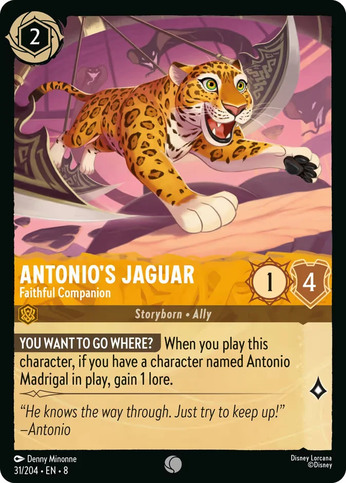 Antonio's Jaguar - Faithful Companion 「8-31」「EN」