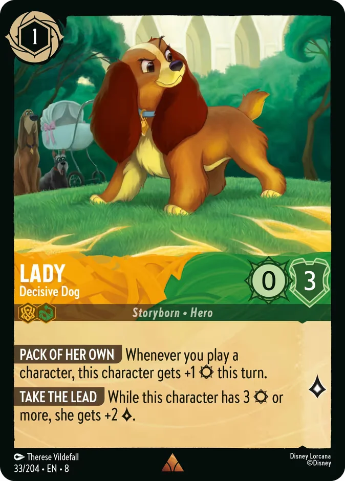 Lady - Decisive Dog 「8-33」「EN」