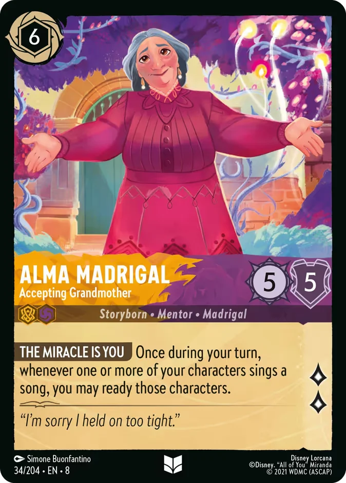 Alma Madrigal - Accepting Grandmother 「8-34」「EN」