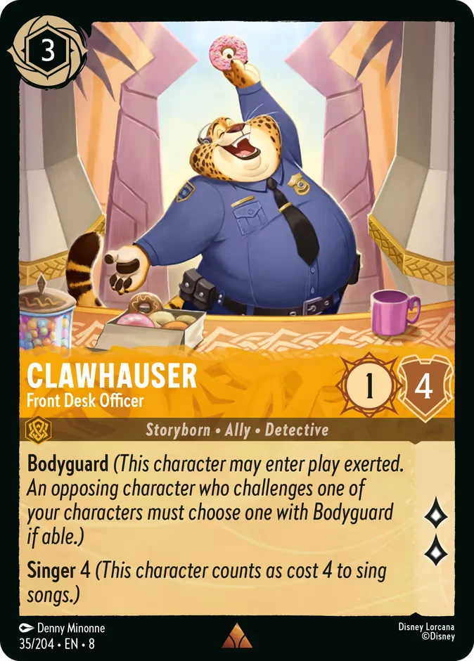 Clawhauser - Front Desk Officer 「8-35」「EN」