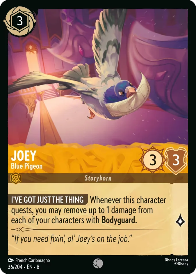 Joey - Blue Pigeon 「8-36」「EN」