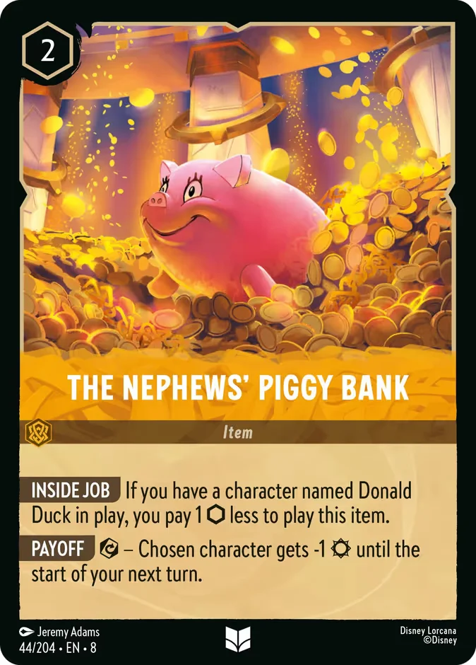The Nephews' Piggy Bank 「8-44」「EN」