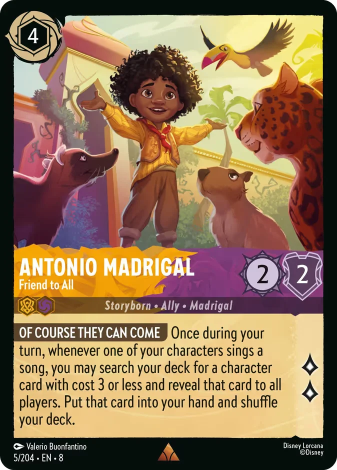 Antonio Madrigal - Friend to All 「8-5」「EN」