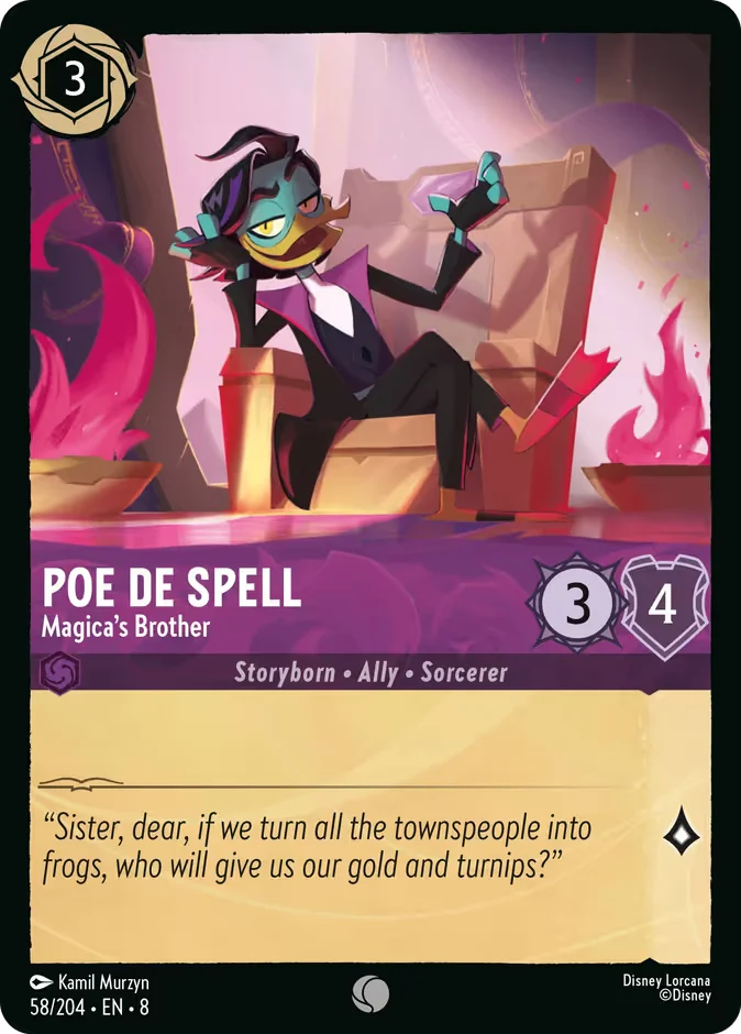 Poe De Spell - Magica's Brother 「8-58」「EN」