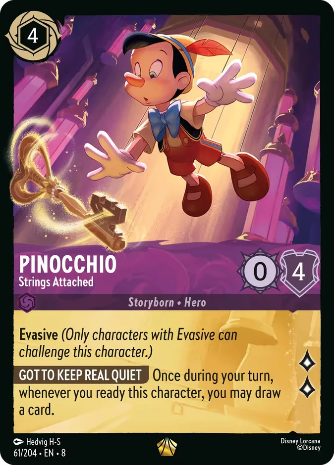 Pinocchio - Strings Attached 「8-61」「EN」