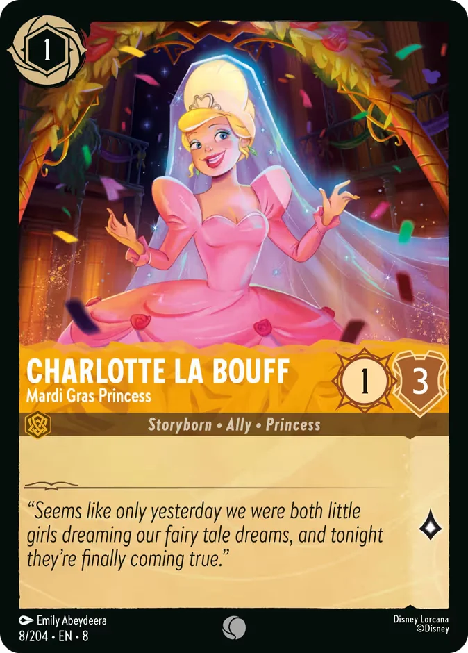 Charlotte La Bouff - Mardi Gras Princess 「8-8」「EN」