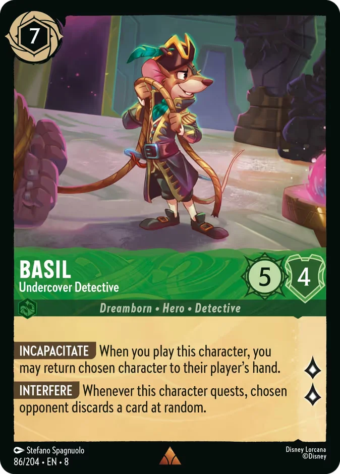Basil - Undercover Detective 「8-86」「EN」