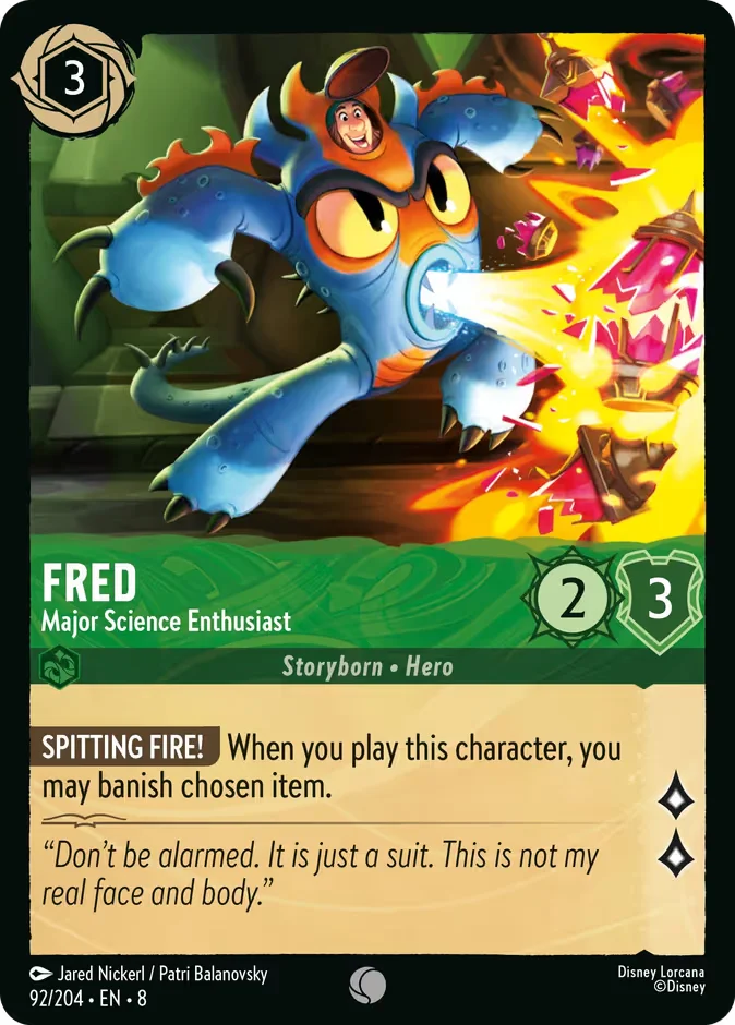 Fred - Major Science Enthusiast 「8-92」「EN」