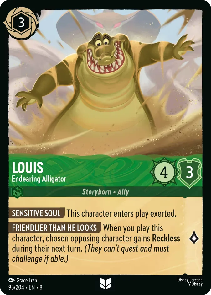 Louis - Endearing Alligator 「8-95」「EN」