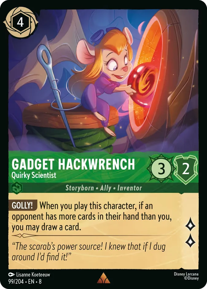 Gadget Hackwrench - Quirky Scientist 「8-99」「EN」