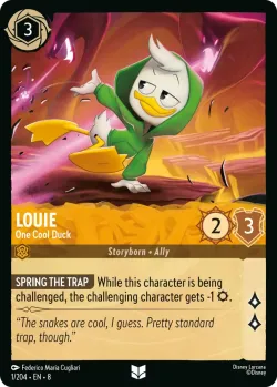 Louie - One Cool Duck #1 · Disney Lorcana