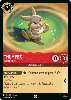 Thumper - Young Bunny #134 · Disney Lorcana