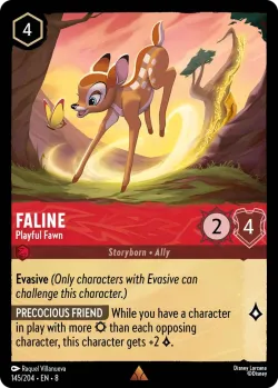 Faline - Playful Fawn #145 · Disney Lorcana