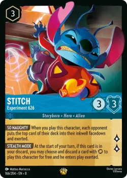 Stitch - Experiment 626 #166 · Disney Lorcana