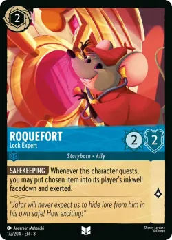 Roquefort - Lock Expert #172 · Disney Lorcana