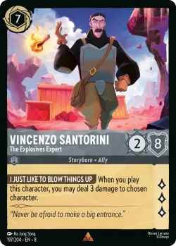 Vincenzo Santorini - The Explosives Expert 「8-197」「EN」