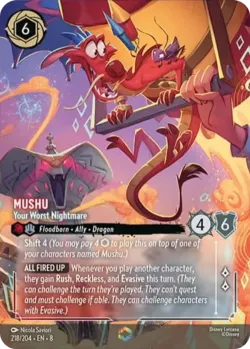 Mushu - Your Worst Nightmare 「8-218」「EN」