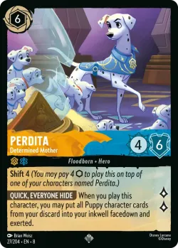 Perdita - Determined Mother #27 · Disney Lorcana
