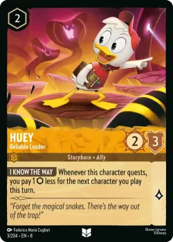 Huey - Reliable Leader #3 · Disney Lorcana
