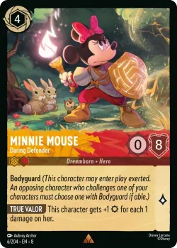 Minnie Mouse - Daring Defender #6 · Disney Lorcana