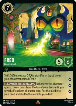 Fred - Giant-Sized #98 · Disney Lorcana