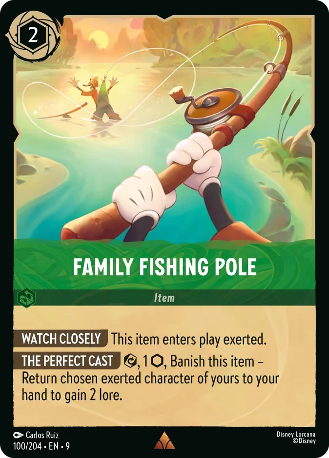 Family Fishing Pole 「9-100」「EN」