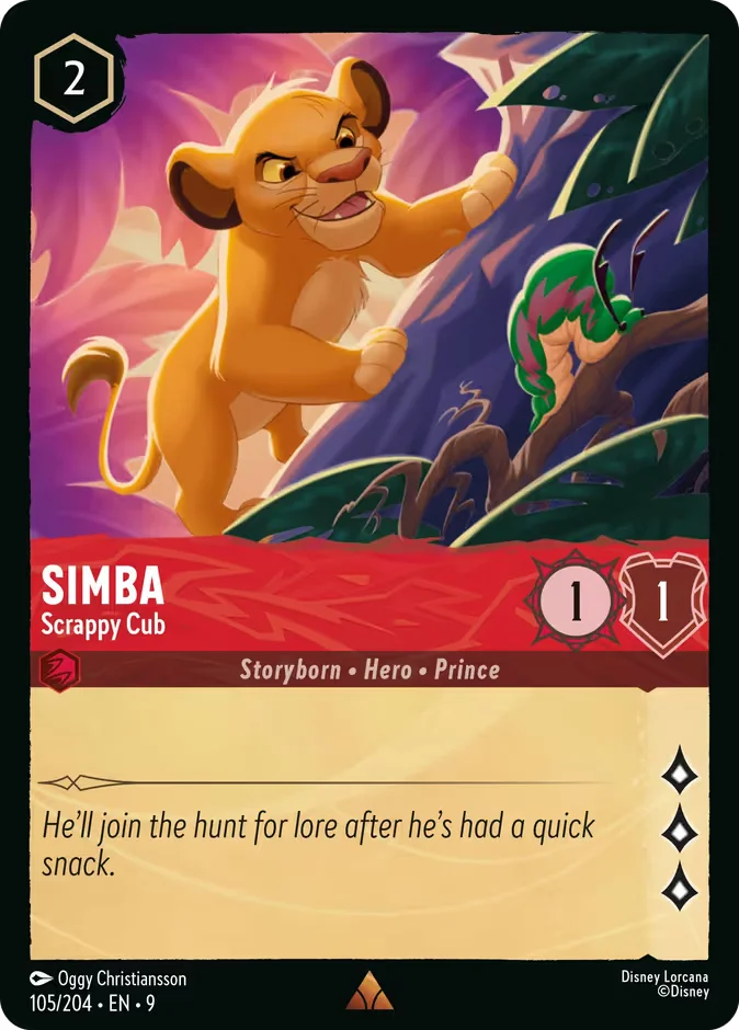 Simba - Scrappy Cub 「9-105」「EN」
