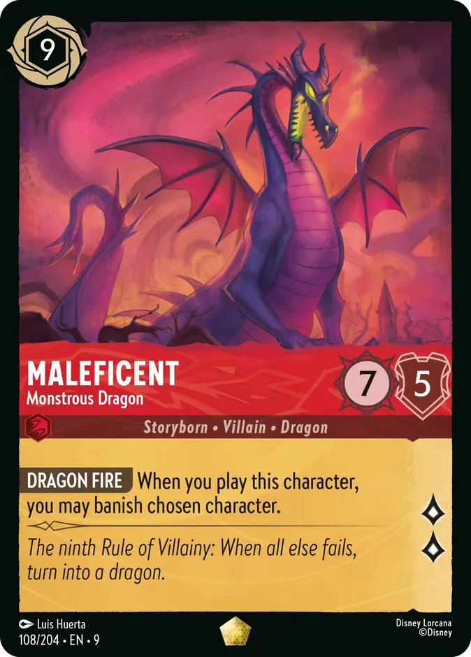 Maleficent - Monstrous Dragon 「9-108」「EN」