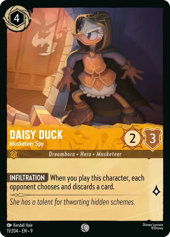 Daisy Duck - Musketeer Spy 「9-11」「EN」