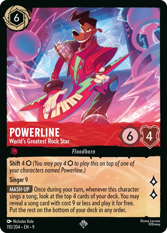 Powerline - World's Greatest Rock Star 「9-110」「EN」