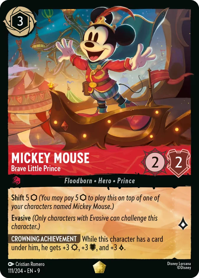 Mickey Mouse - Brave Little Prince 「9-111」「EN」