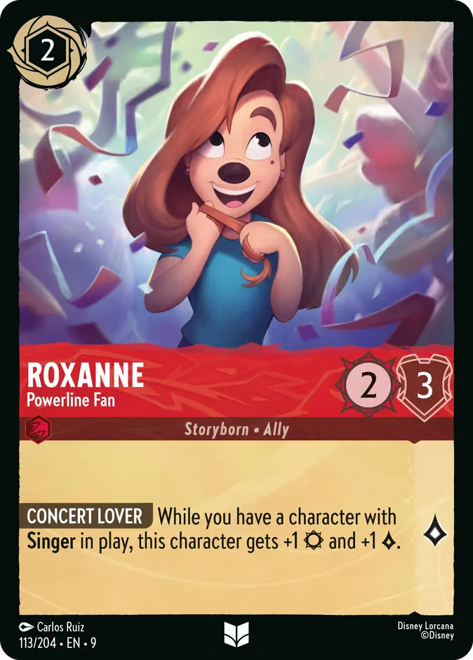 Roxanne - Powerline Fan 「9-113」「EN」