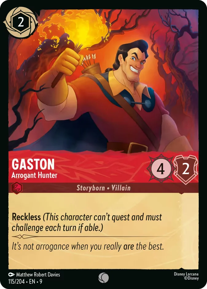 Gaston - Arrogant Hunter 「9-115」「EN」