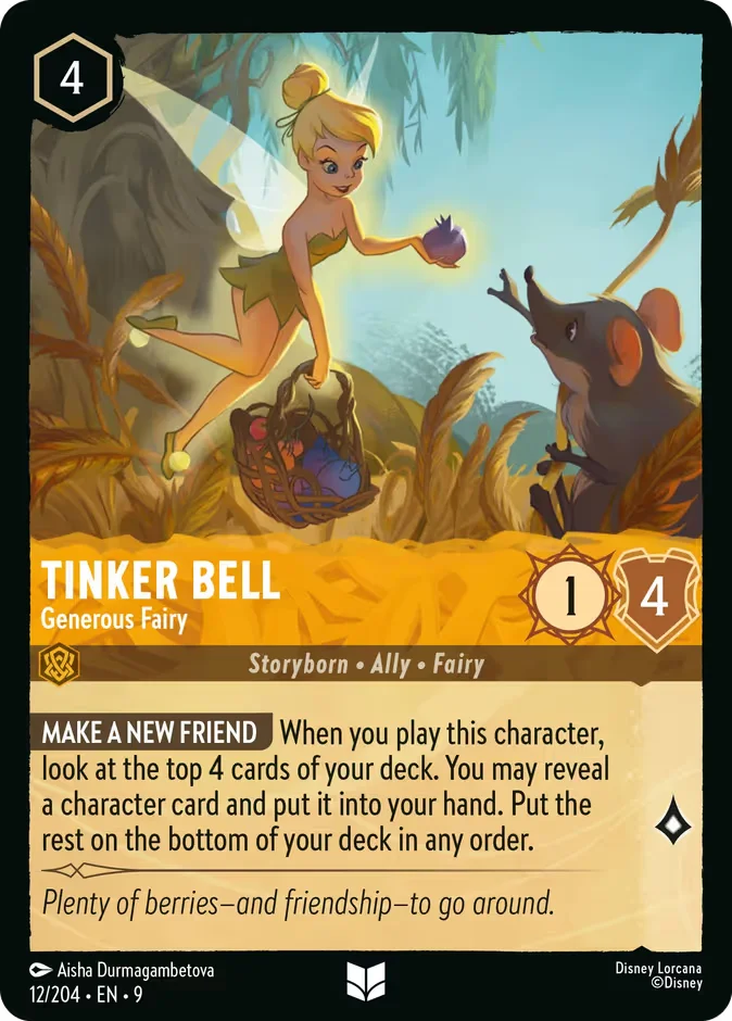Tinker Bell - Generous Fairy 「9-12」「EN」
