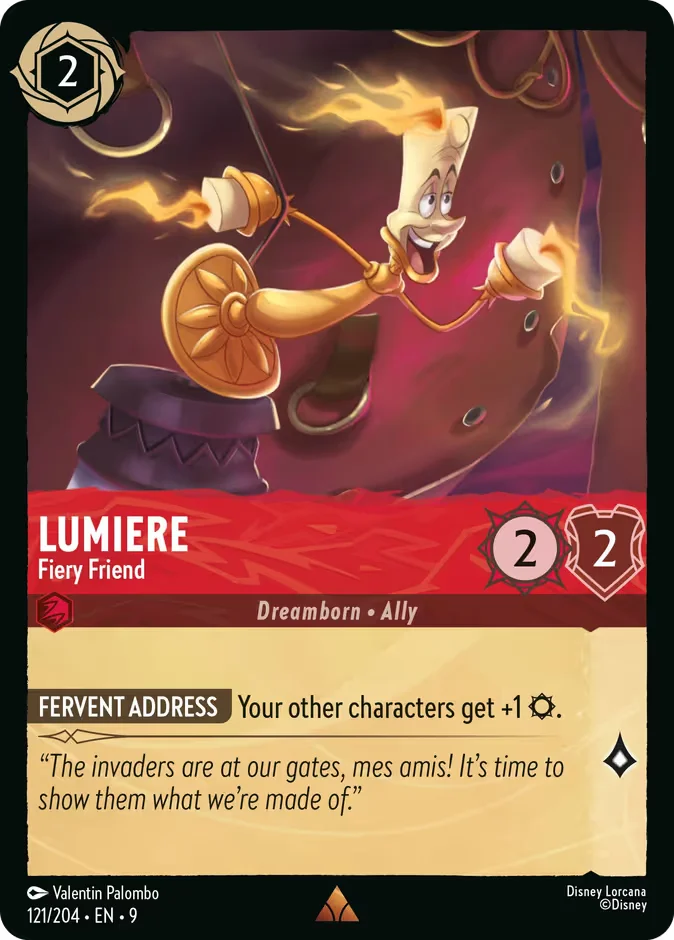 Lumiere - Fiery Friend 「9-121」「EN」
