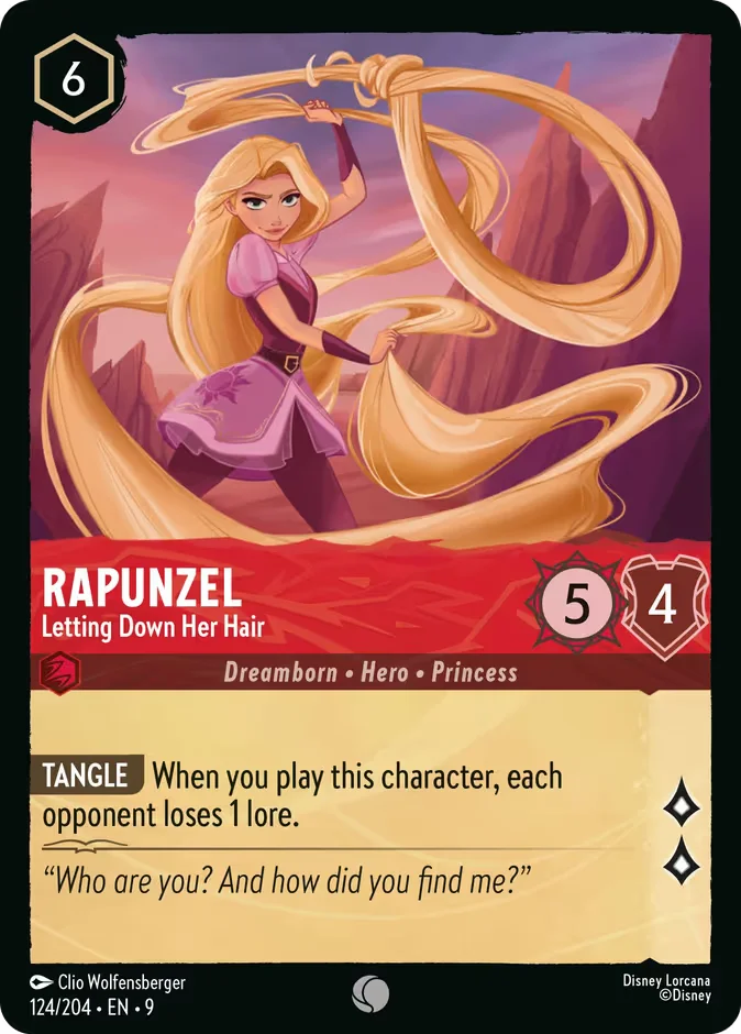 Rapunzel - Letting Down Her Hair 「9-124」「EN」