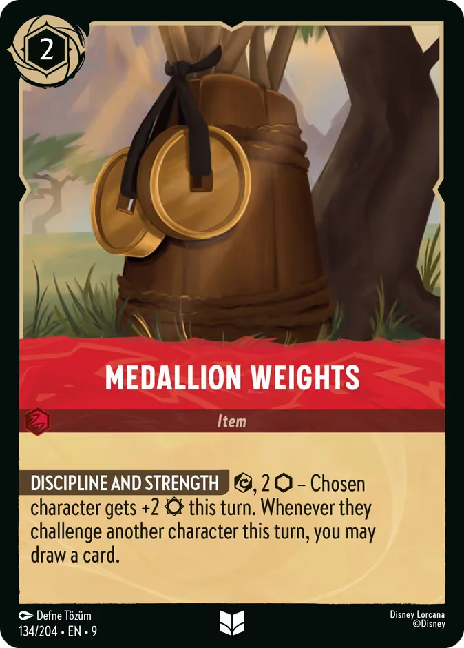 Medallion Weights 「9-134」「EN」