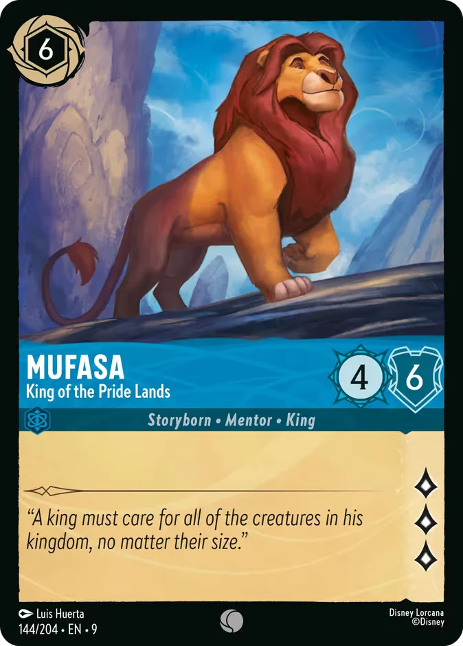 Mufasa - King of the Pride Lands 「9-144」「EN」