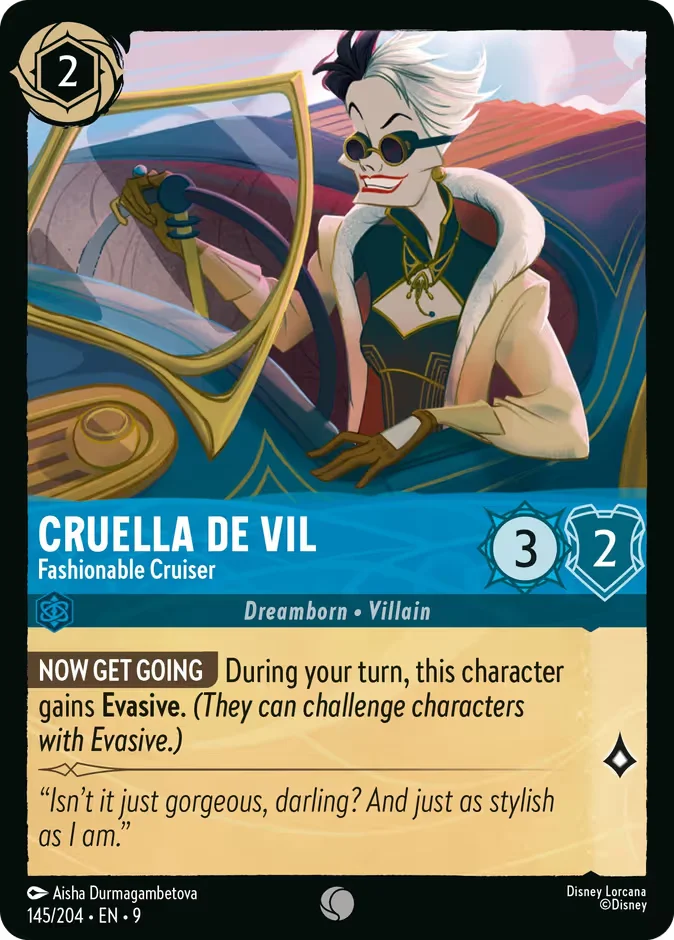 Cruella De Vil - Fashionable Cruiser 「9-145」「EN」