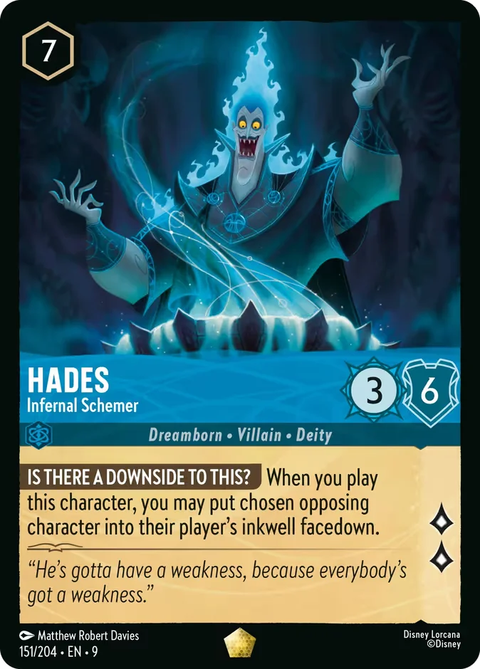Hades - Infernal Schemer 「9-151」「EN」