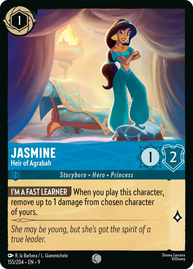 Jasmine - Heir of Agrabah 「9-155」「EN」
