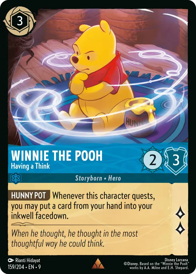 Winnie the Pooh - Having a Think 「9-159」「EN」